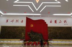 建昌县红色文化主题书画展在烈士陵园隆重开幕